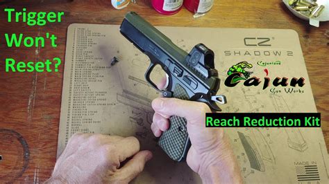 Double action is at 5 lb 14 oz, single action at 2 lb 12 Oz. . Cajun gun works reach reduction kit review